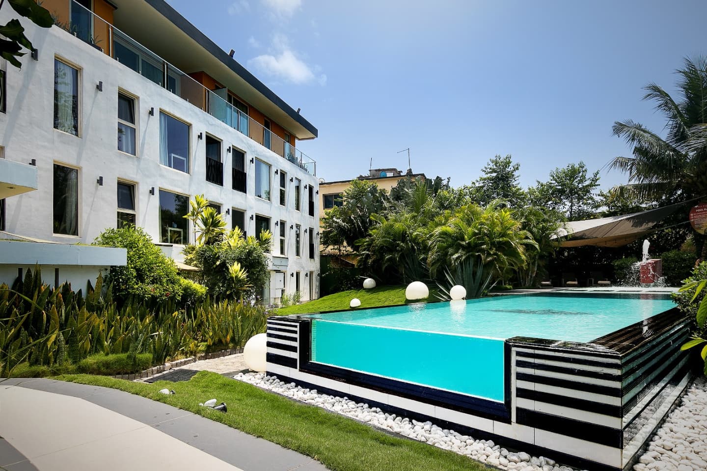 Pool area day